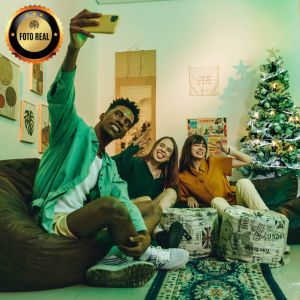 Árvore De Natal Pinheiro Nevada 1,50m 400 Galhos Premium Tradicional Grande Branca Cheia Neve Luxo Luvinco