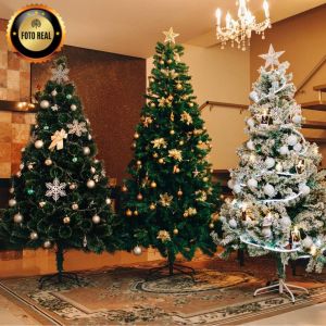 Árvore De Natal Pinheiro Canadense Luxo 2,70m 2000 Galhos Tradicional Verde Imperial Premium Grande Cheia LuvinCo